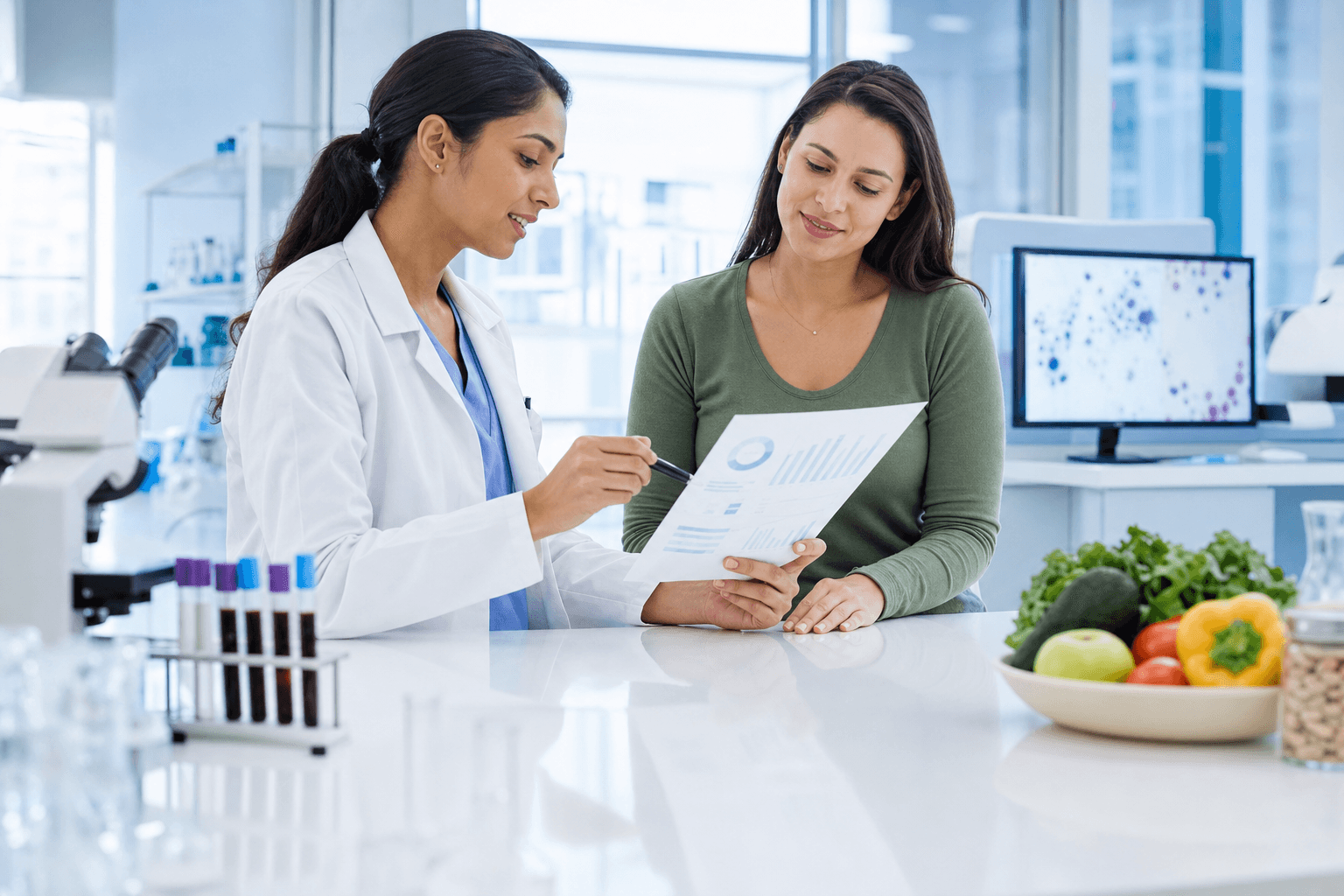 Turning lab results into healthy habits